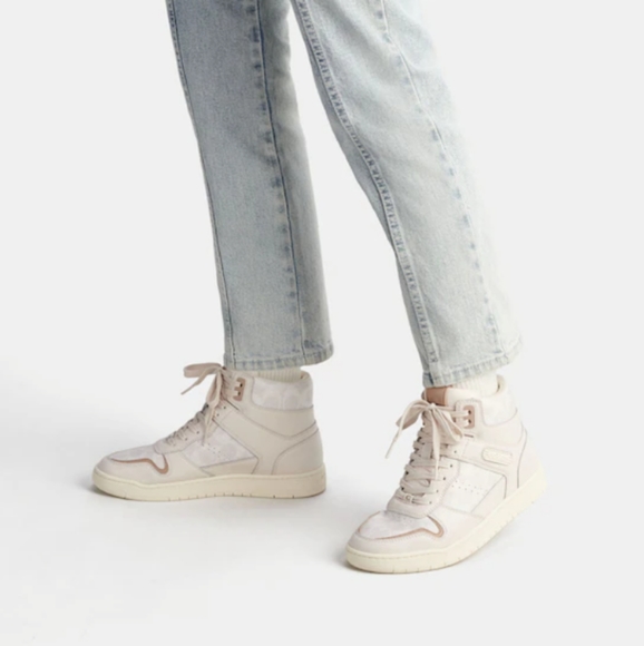 Coach High Top Sneaker in Signature Canvas - Picture 13 of 13